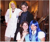 Alec, Touya, Aya, and Ceres from Akon 13